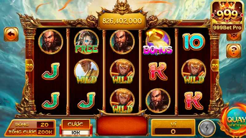 Nổ Hũ Tây Du Ký 999bet: Tìm Hiểu Về Cách Chơi Hiệu Quả Hơn 2 Giới thiệu tổng quan về Nổ hũ Tây Du Ký 999bet